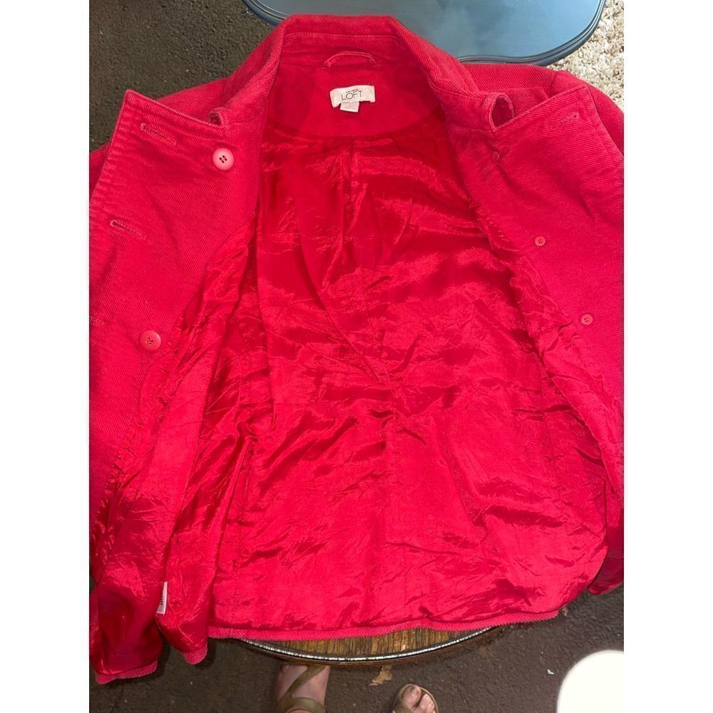 The Loft Double Button Breasted Jacket/Blazer Lon… - image 5